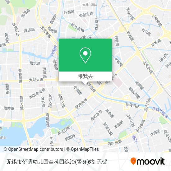无锡市侨谊幼儿园金科园综治(警务)站地图