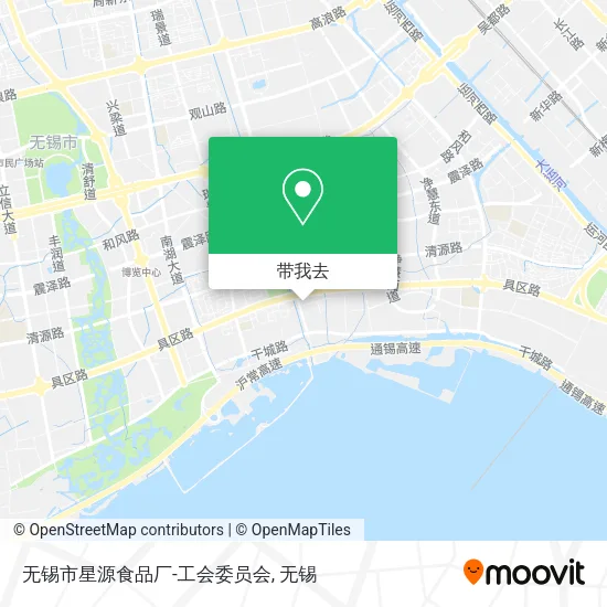 无锡市星源食品厂-工会委员会地图