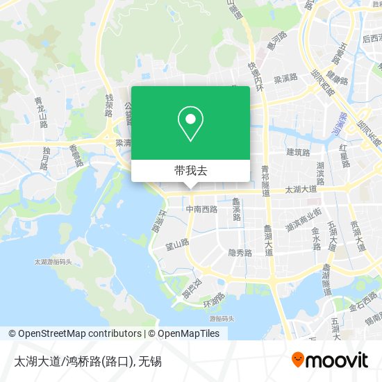 太湖大道/鸿桥路(路口)地图