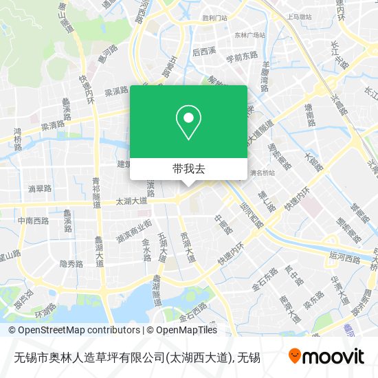 无锡市奥林人造草坪有限公司(太湖西大道)地图