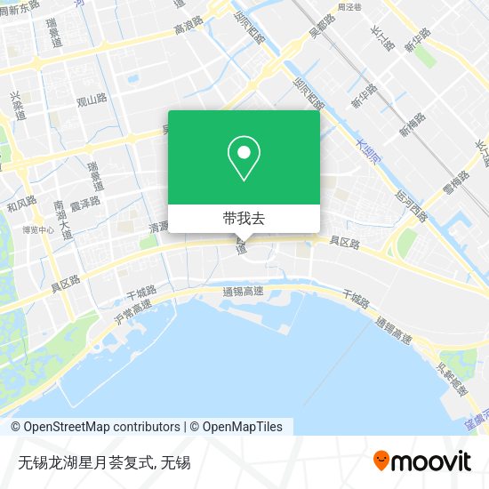无锡龙湖星月荟复式地图