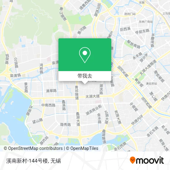 溪南新村-144号楼地图