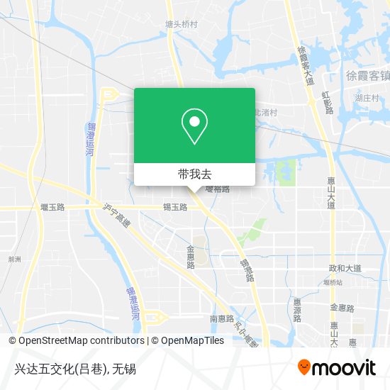 兴达五交化(吕巷)地图