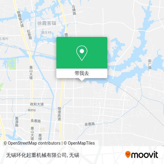 无锡环化起重机械有限公司地图