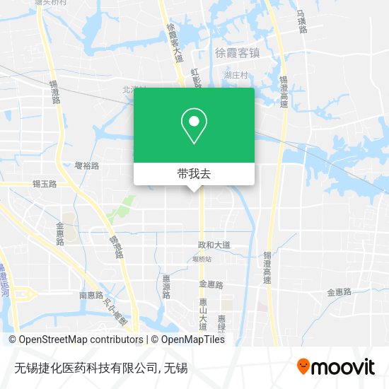 无锡捷化医药科技有限公司地图