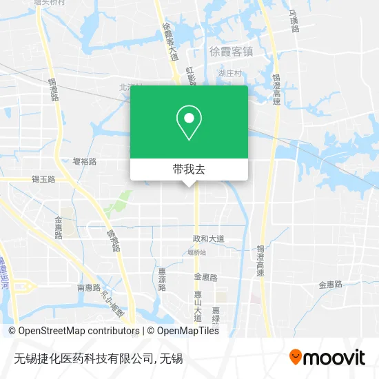 无锡捷化医药科技有限公司地图