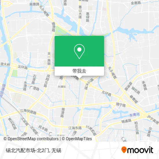 锡北汽配市场-北2门地图