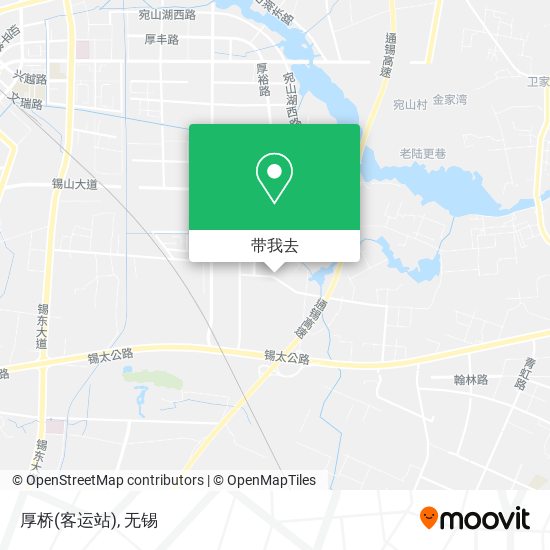 厚桥(客运站)地图