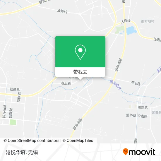 港悦华府地图