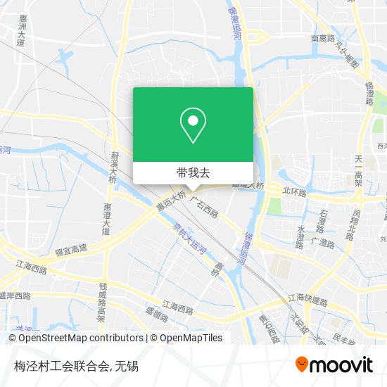 梅泾村工会联合会地图
