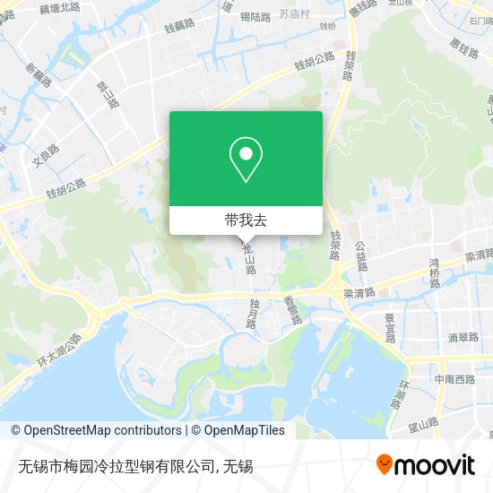 无锡市梅园冷拉型钢有限公司地图
