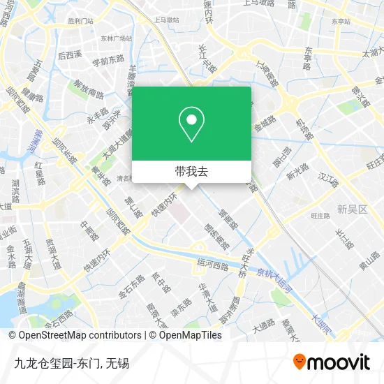 九龙仓玺园-东门地图