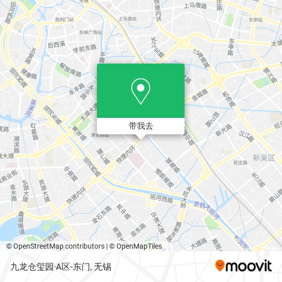 九龙仓玺园·A区-东门地图