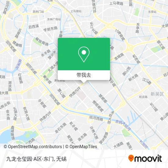 九龙仓玺园·A区-东门地图