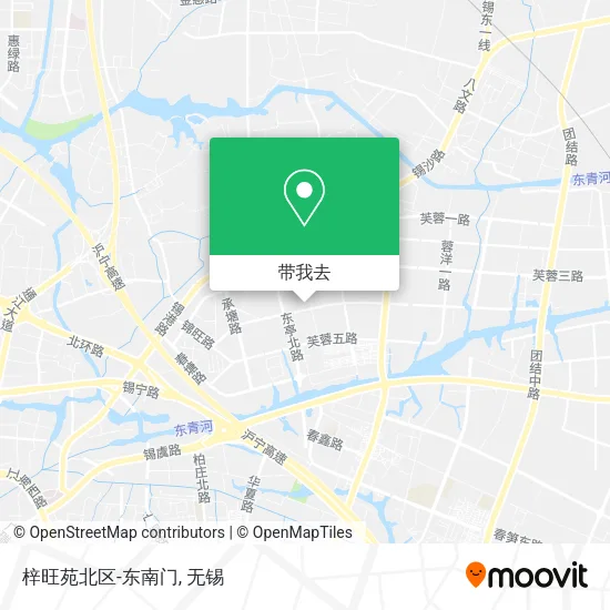 梓旺苑北区-东南门地图