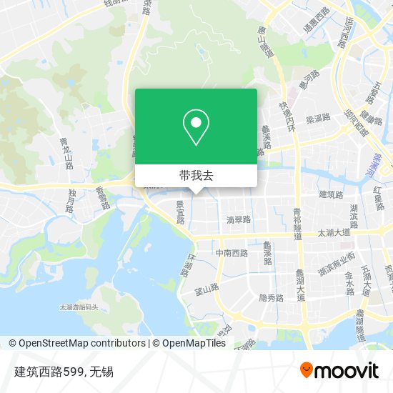 建筑西路599地图