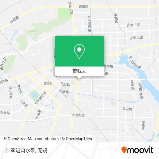 佳家进口水果地图