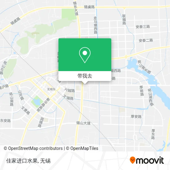 佳家进口水果地图