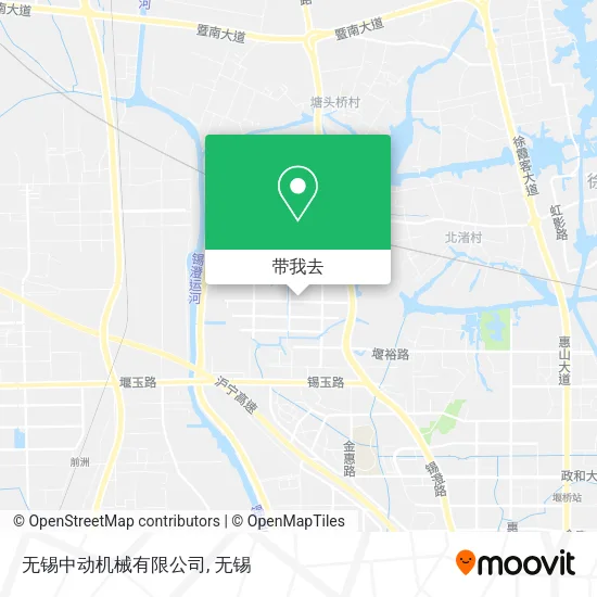 无锡中动机械有限公司地图