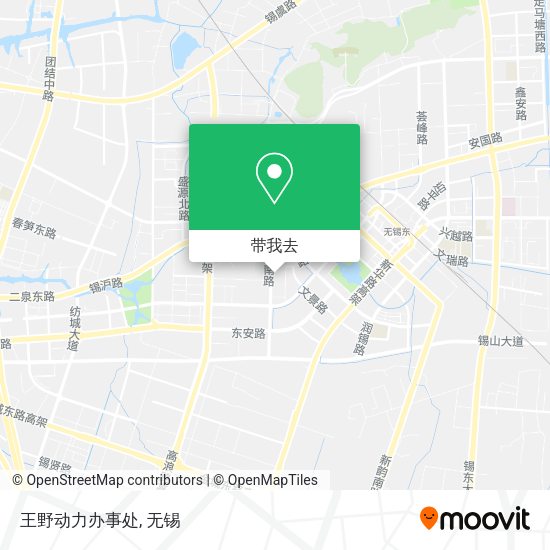 王野动力办事处地图