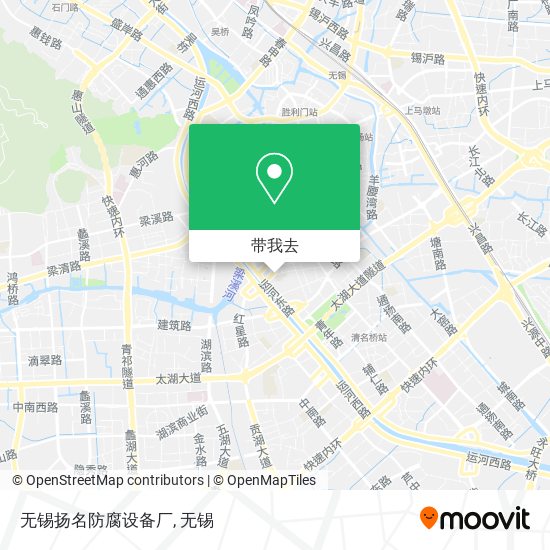 无锡扬名防腐设备厂地图
