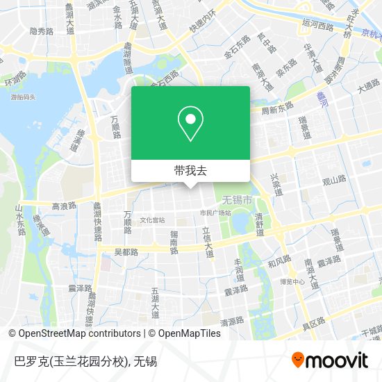 巴罗克(玉兰花园分校)地图