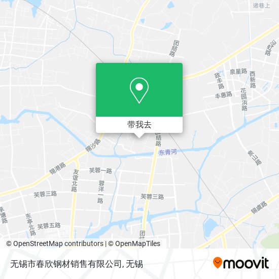 无锡市春欣钢材销售有限公司地图