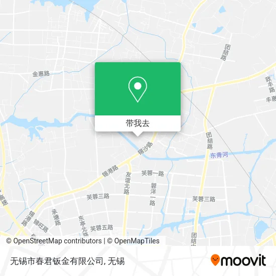 无锡市春君钣金有限公司地图