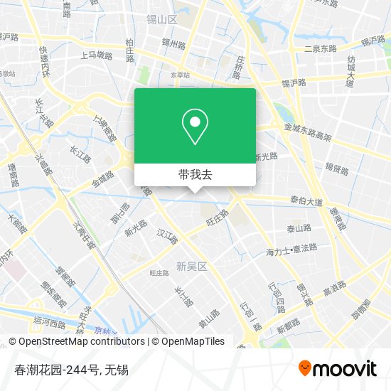 春潮花园-244号地图