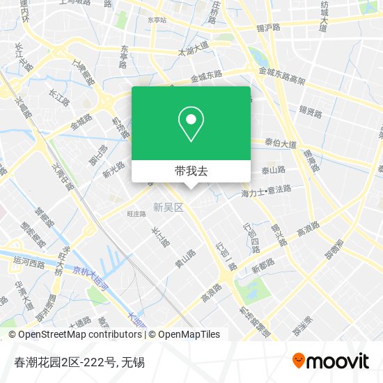 春潮花园2区-222号地图