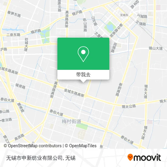 无锡市申新纺业有限公司地图