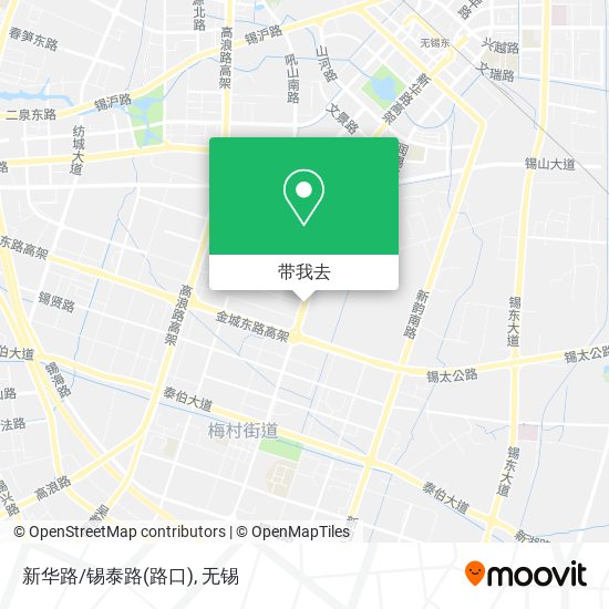 新华路/锡泰路(路口)地图