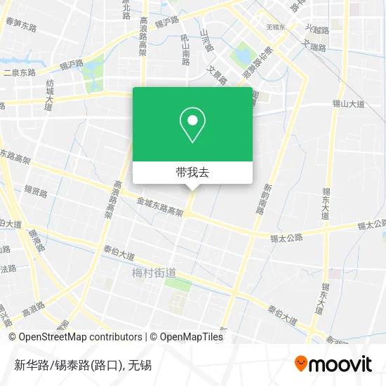 新华路/锡泰路(路口)地图