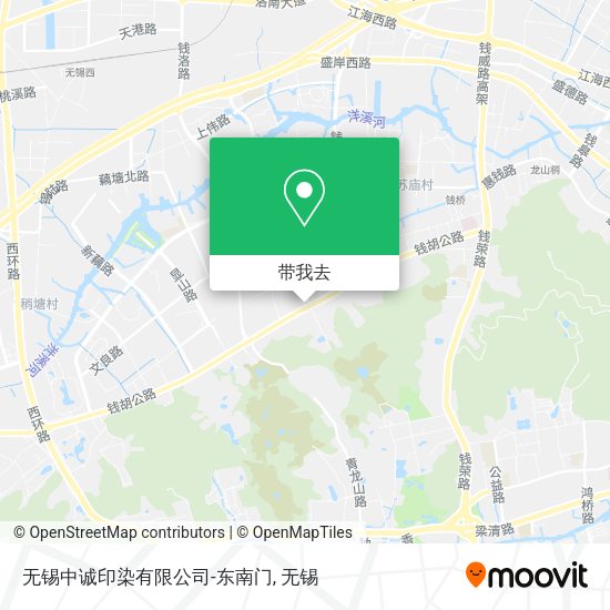 无锡中诚印染有限公司-东南门地图