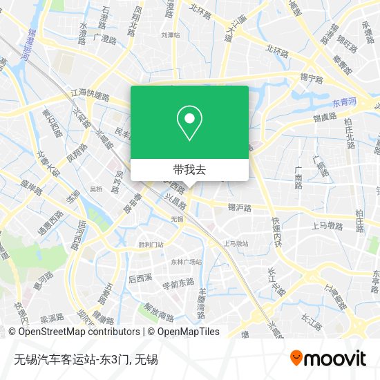 无锡汽车客运站-东3门地图