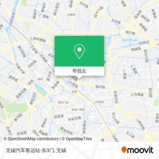 无锡汽车客运站-东3门地图