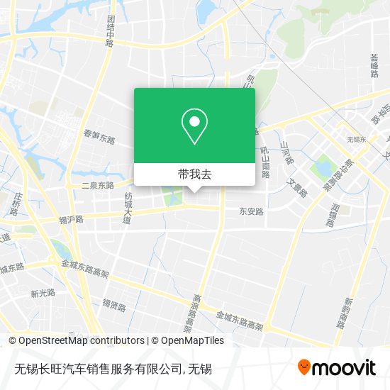 无锡长旺汽车销售服务有限公司地图