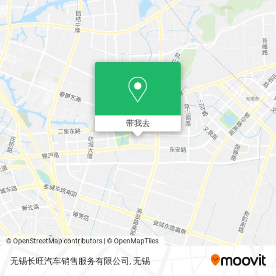 无锡长旺汽车销售服务有限公司地图
