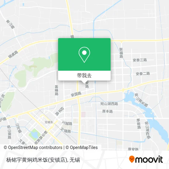 杨铭宇黄焖鸡米饭(安镇店)地图