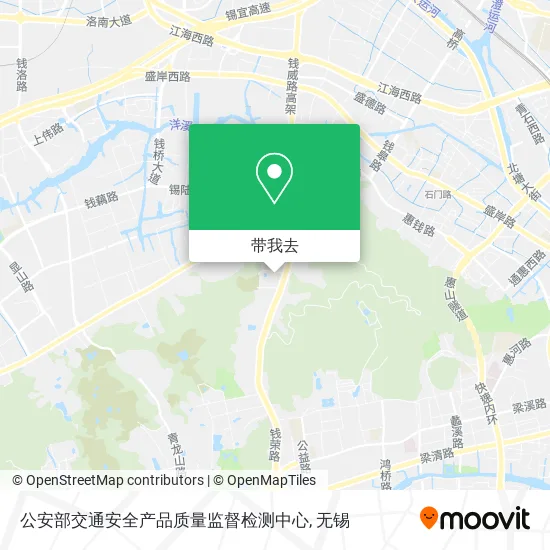 公安部交通安全产品质量监督检测中心地图