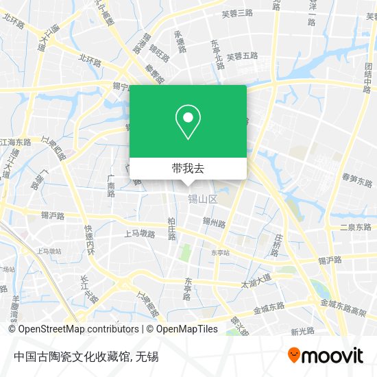 中国古陶瓷文化收藏馆地图