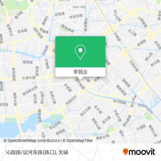 沁园路/运河东路(路口)地图