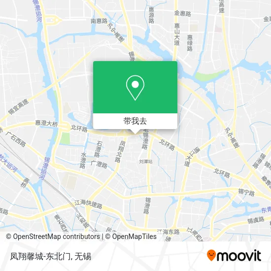 凤翔馨城-东北门地图