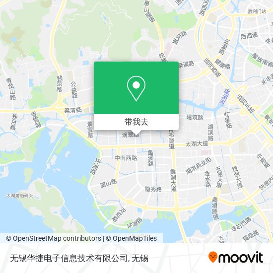 无锡华捷电子信息技术有限公司地图