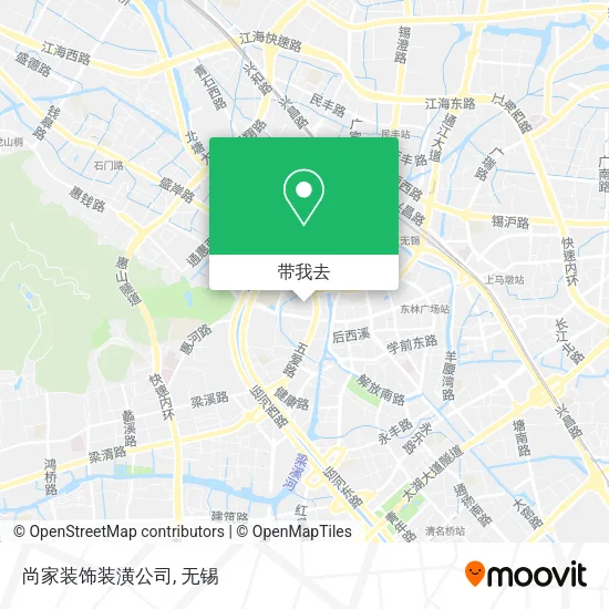尚家装饰装潢公司地图