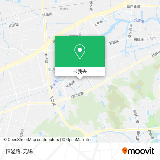 恒溢路地图