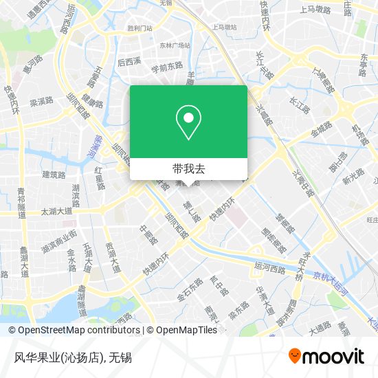 风华果业(沁扬店)地图