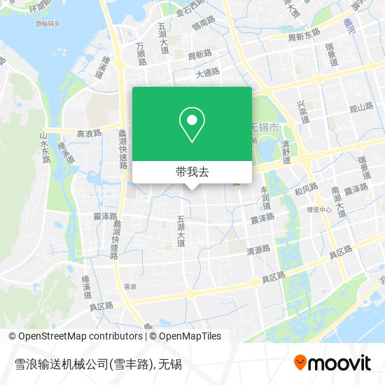 雪浪输送机械公司(雪丰路)地图