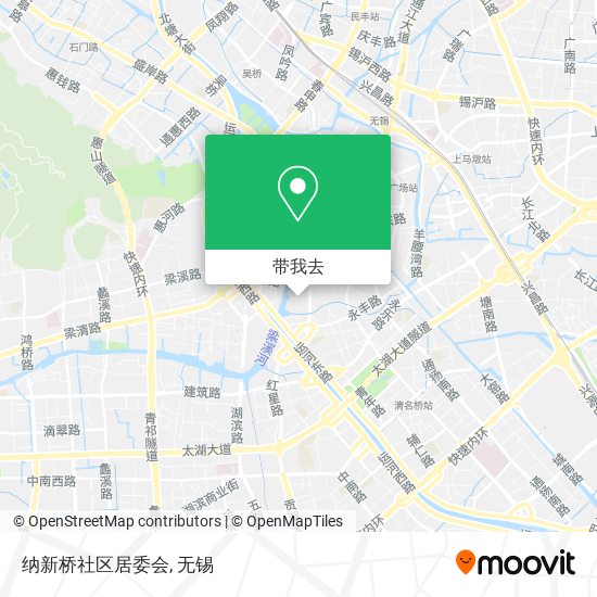 纳新桥社区居委会地图