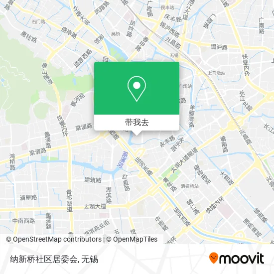 纳新桥社区居委会地图